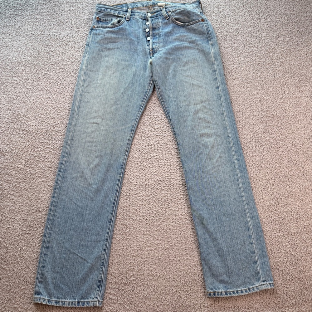 Levi's Men's Straight Jeans - Light Blue